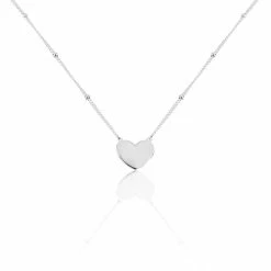 Histoire D'Or Collier Argent Blanc Careen