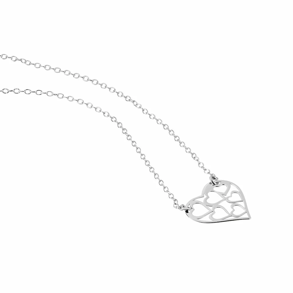 Histoire D'Or Collier Elda Argent Blanc 4 Histoire D'Or Collier Elda Argent Blanc – Image 2