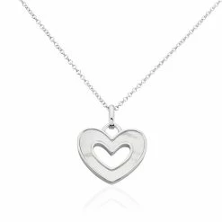 Histoire D'Or Collier Clarity Argent Blanc Nacre