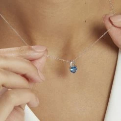 Histoire D'Or Collier Argent Blanc Atieno Oxyde De Zirconium -Boucles d'Oreilles Soldes FACFBZ6003 model1