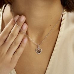 Histoire D'Or Collier Yelin Argent Blanc Oxyde De Zirconium 9 Histoire D'Or Collier Yelin Argent Blanc Oxyde De Zirconium -Boucles d'Oreilles Soldes FACFBZD100 model1