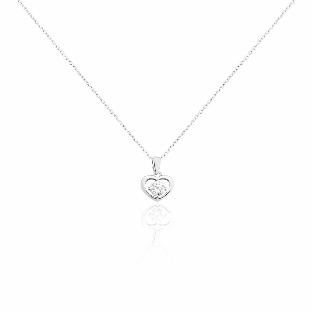 Histoire D'Or Collier Nalan Argent Blanc Oxyde De Zirconium 3 Histoire D'Or Collier Nalan Argent Blanc Oxyde De Zirconium