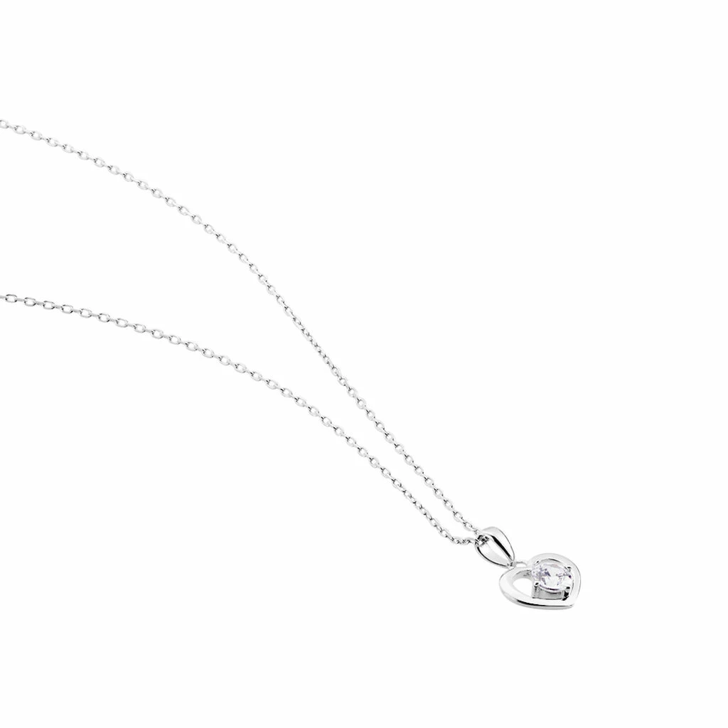 Histoire D'Or Collier Nalan Argent Blanc Oxyde De Zirconium 4 Histoire D'Or Collier Nalan Argent Blanc Oxyde De Zirconium – Image 2