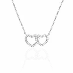 Histoire D'Or Collier Anne-ael Argent Blanc Oxyde De Zirconium