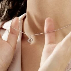 Histoire D'Or Collier Annabella Argent Blanc Oxyde De Zirconium -Boucles d'Oreilles Soldes FACFBZW0M5 model0