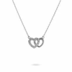 Histoire D'Or Collier Annae Argent Blanc Oxyde De Zirconium