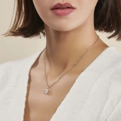 Histoire D'Or Collier Calvi Argent Blanc Oxyde De Zirconium -Boucles d'Oreilles Soldes FACFBZW0N0 model0