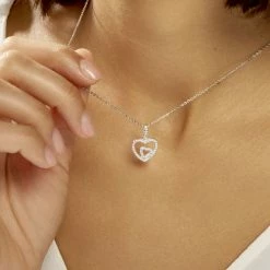 Histoire D'Or Collier Yelin Argent Blanc Oxyde De Zirconium -Boucles d'Oreilles Soldes FACFBZW0NM model0