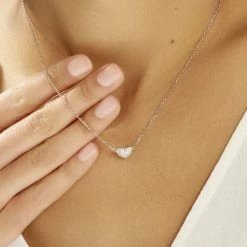 Histoire D'Or Collier Alois Argent Blanc Oxyde De Zirconium -Boucles d'Oreilles Soldes FACFBZW10C model1