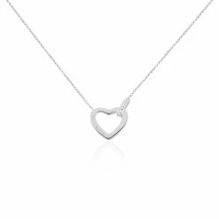 Histoire D'Or Collier Elanda Argent Blanc Oxyde De Zirconium