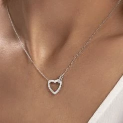 Histoire D'Or Collier Elanda Argent Blanc Oxyde De Zirconium -Boucles d'Oreilles Soldes FACFBZW1DZ model1