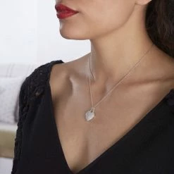 Histoire D'Or Collier Achilles Argent Blanc Oxyde De Zirconium -Boucles d'Oreilles Soldes FACFBZW1J7 model0