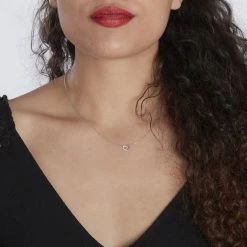 Histoire D'Or Collier Dorthea Argent Blanc Oxyde De Zirconium -Boucles d'Oreilles Soldes FACFBZW1K5 model0