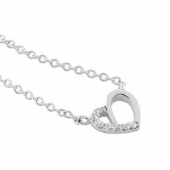 Histoire D'Or Collier Dorthea Argent Blanc Oxyde De Zirconium -Boucles d'Oreilles Soldes FACFBZW1K5 view1