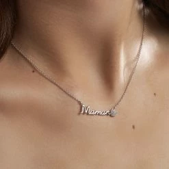 Histoire D'Or Collier Rera Argent Blanc Oxyde De Zirconium -Boucles d'Oreilles Soldes FACFBZW1KW model1