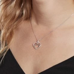 Histoire D'Or Collier Gasparde Argent Blanc Oxyde De Zirconium -Boucles d'Oreilles Soldes FACFBZW1N9 model1