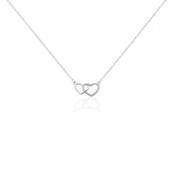 Histoire D'Or Collier Gasparde Argent Blanc Oxyde De Zirconium