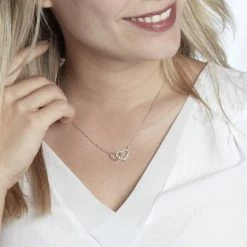 Histoire D'Or Collier Gasparde Argent Blanc Oxyde De Zirconium -Boucles d'Oreilles Soldes FACFBZW1NA model1