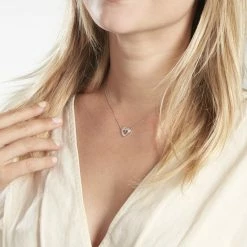 Histoire D'Or Collier Atoum Argent Oxyde De Zirconium -Boucles d'Oreilles Soldes FACFBZW1QR model1