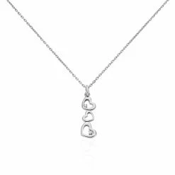 Histoire D'Or Collier Yolaine Argent Blanc Oxyde De Zirconium
