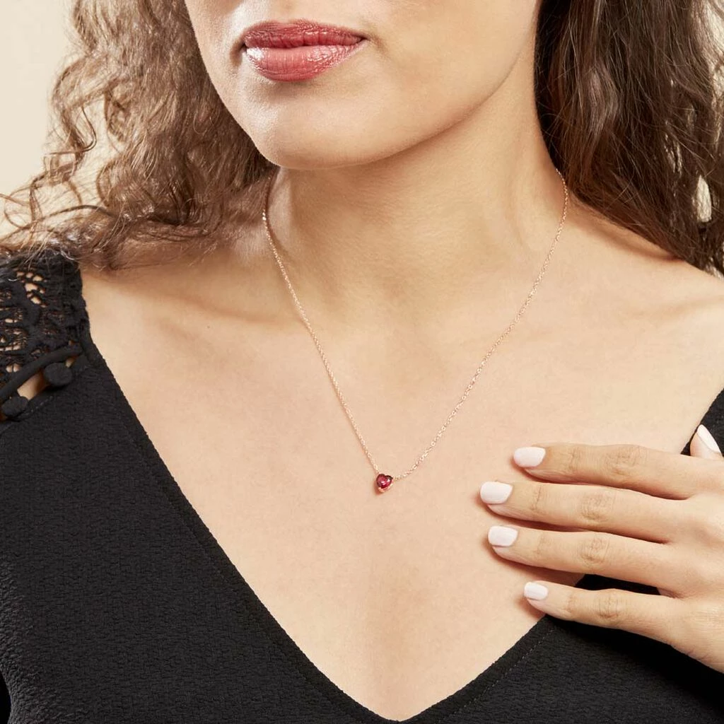 Histoire D'Or Collier Kelvyn Argent Rose Oxyde 5 Histoire D'Or Collier Kelvyn Argent Rose Oxyde – Image 3