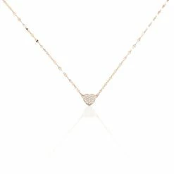 Histoire D'Or Collier Argent Rose Varinia Oxydes De Zirconium