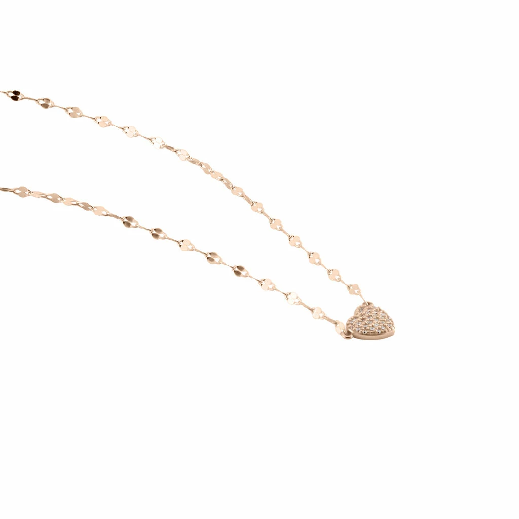 Histoire D'Or Collier Argent Rose Varinia Oxydes De Zirconium 4 Histoire D'Or Collier Argent Rose Varinia Oxydes De Zirconium – Image 2