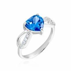 Histoire D'Or Bague Argent Blanc Atieno Oxyde De Zirconium