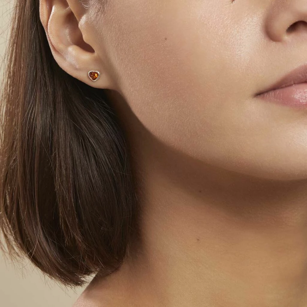 Histoire D'Or Boucles D'oreilles Puces Argent Blanc Delvinaae Ambre 6 Histoire D'Or Boucles D'oreilles Puces Argent Blanc Delvinaae Ambre – Image 4