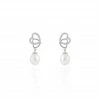 Histoire D'Or Boucles D'oreilles Pendantes Rosella Argent Perle De Culture Et Oxyde -Boucles d'Oreilles Soldes FAOFBU2119 master