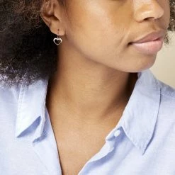 Histoire D'Or Boucles D'oreilles Pendantes Cosima Argent Blanc -Boucles d'Oreilles Soldes FAOFBW000O model0