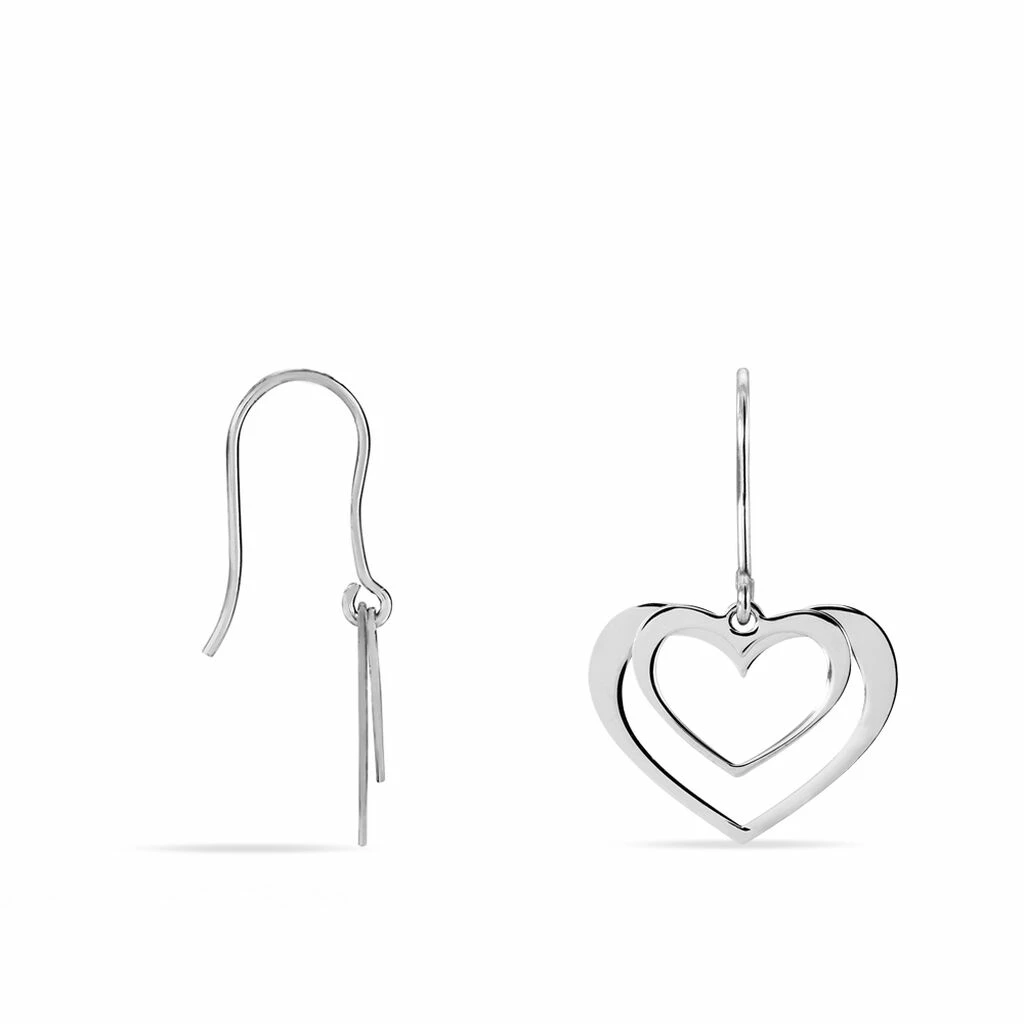 Histoire D'Or Boucles D'oreilles Pendantes Clarra Argent Blanc 4 Histoire D'Or Boucles D'oreilles Pendantes Clarra Argent Blanc – Image 2