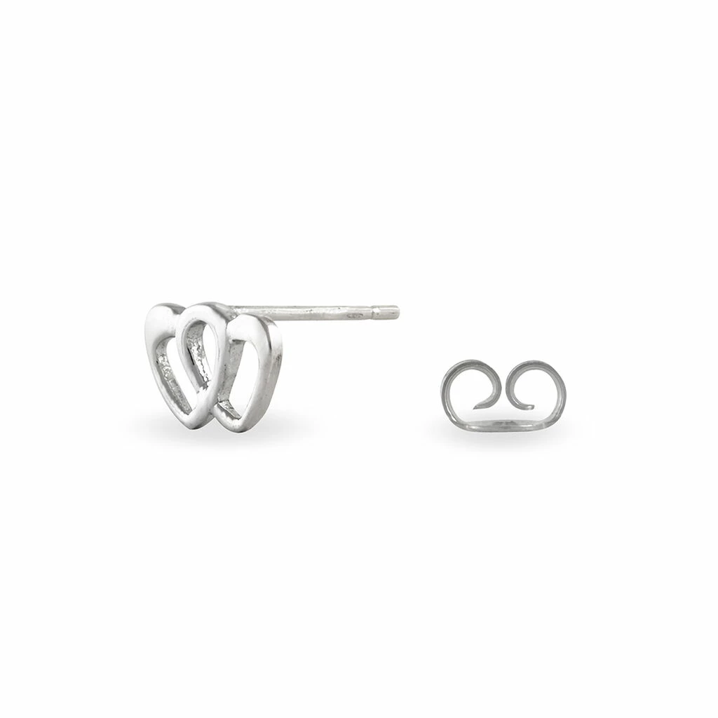 Histoire D'Or Boucles D'oreilles Puces Lehinaae Argent Blanc 5 Histoire D'Or Boucles D'oreilles Puces Lehinaae Argent Blanc – Image 3