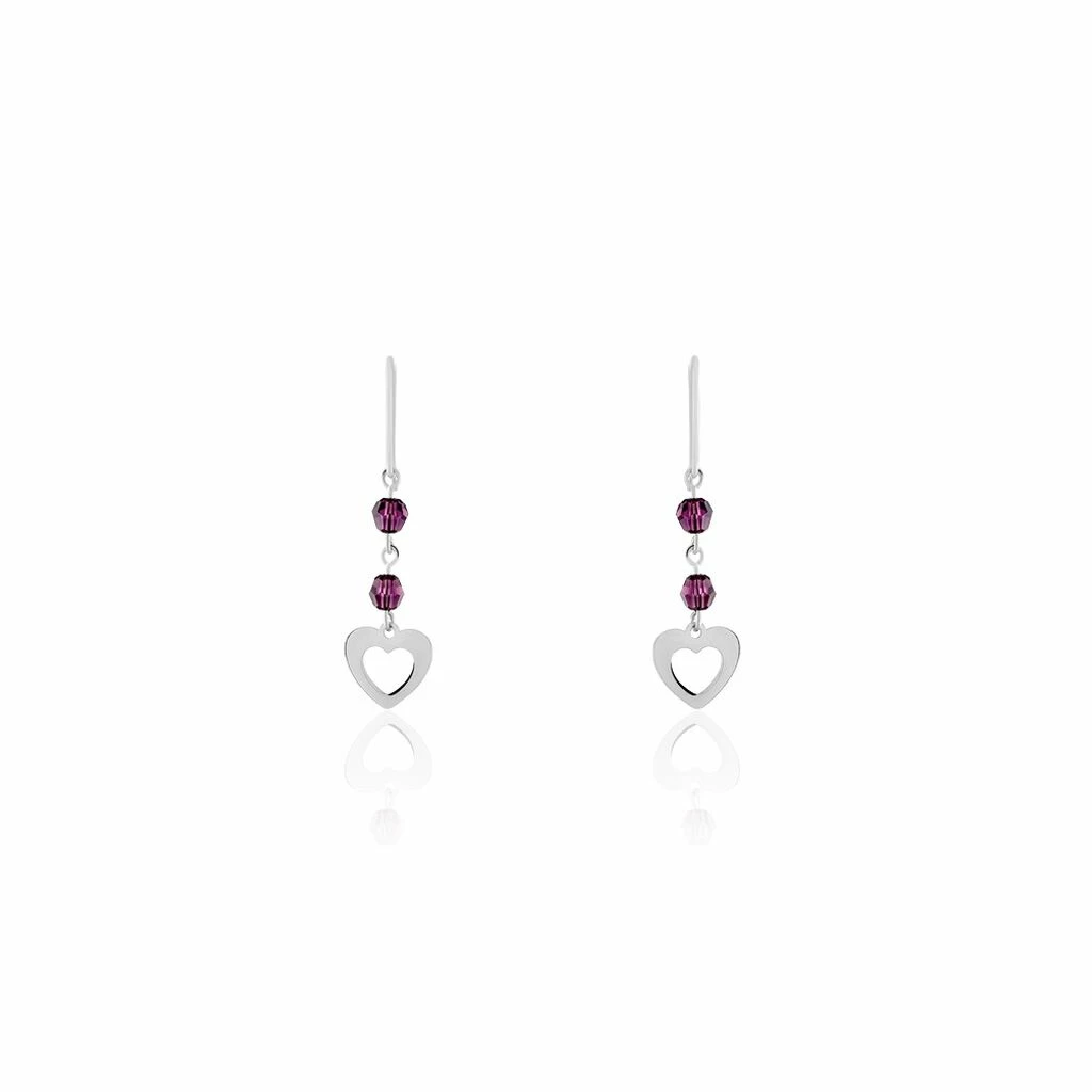 Histoire D'Or Boucles D'oreilles Pendantes Hazan Argent Blanc Pierre De Synthese 3 Histoire D'Or Boucles D'oreilles Pendantes Hazan Argent Blanc Pierre De Synthese