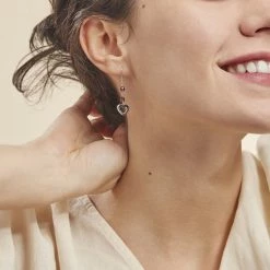 Histoire D'Or Boucles D'oreilles Pendantes Hazan Argent Blanc Pierre De Synthese 9 Histoire D'Or Boucles D'oreilles Pendantes Hazan Argent Blanc Pierre De Synthese -Boucles d'Oreilles Soldes FAOFBXI148 model0