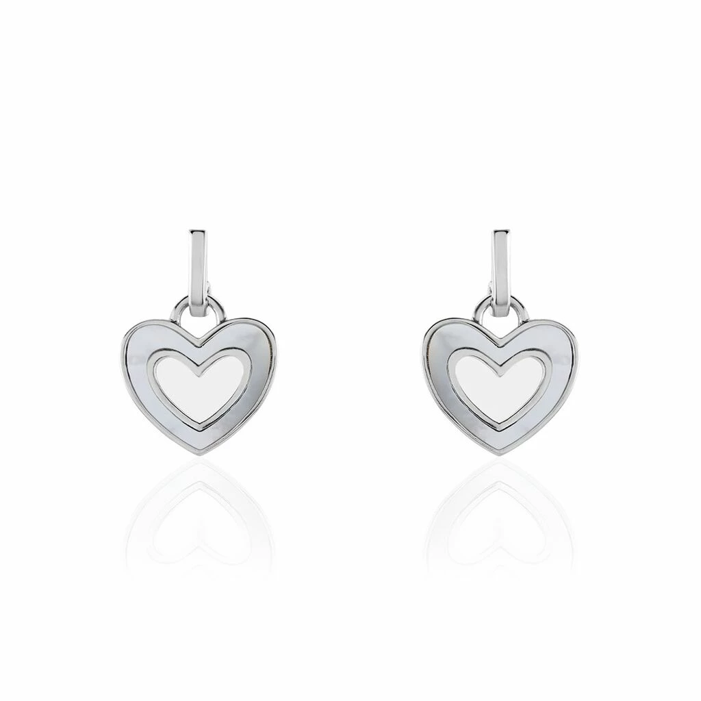 Histoire D'Or Boucles D'oreilles Pendantes Clarity Argent Blanc Nacre 3 Histoire D'Or Boucles D'oreilles Pendantes Clarity Argent Blanc Nacre