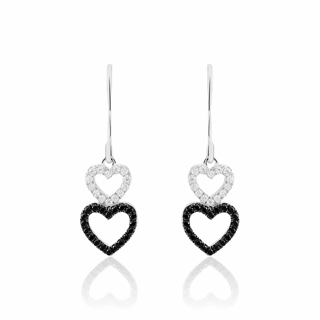 Histoire D'Or Boucles D'oreilles Pendantes Lio Argent Blanc Oxyde De Zirconium 3 Histoire D'Or Boucles D'oreilles Pendantes Lio Argent Blanc Oxyde De Zirconium