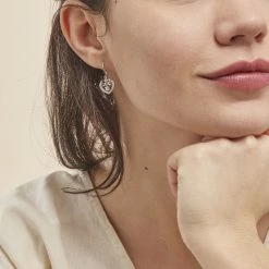 Histoire D'Or Boucles D'oreilles Pendantes Meliha Argent Blanc Oxyde De Zirconium 9 Histoire D'Or Boucles D'oreilles Pendantes Meliha Argent Blanc Oxyde De Zirconium -Boucles d'Oreilles Soldes FAOFBZW033 model0