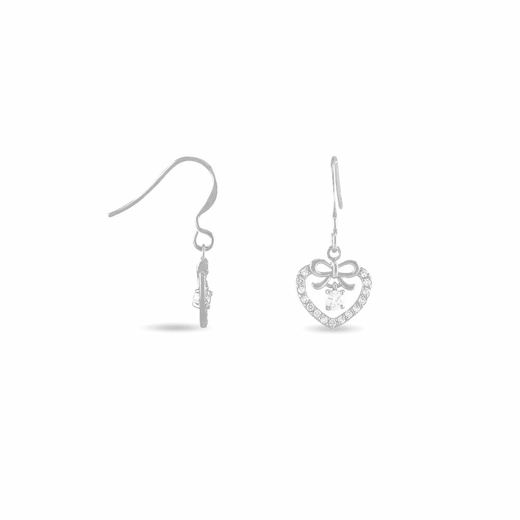 Histoire D'Or Boucles D'oreilles Pendantes Meliha Argent Blanc Oxyde De Zirconium 4 Histoire D'Or Boucles D'oreilles Pendantes Meliha Argent Blanc Oxyde De Zirconium – Image 2