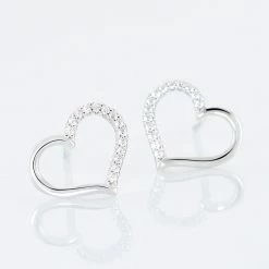 Histoire D'Or Boucles D'oreilles Puces Salona Argent Blanc Oxyde De Zirconium 8 Histoire D'Or Boucles D'oreilles Puces Salona Argent Blanc Oxyde De Zirconium -Boucles d'Oreilles Soldes FAOFBZW06E view2