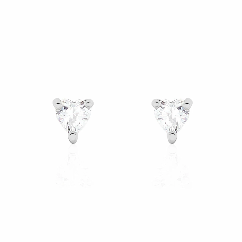 Histoire D'Or Boucles D'oreilles Puces Breana Argent Blanc Oxyde De Zirconium 3 Histoire D'Or Boucles D'oreilles Puces Breana Argent Blanc Oxyde De Zirconium