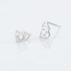 Histoire D'Or Boucles D'oreilles Puces Roma Argent Blanc Oxyde De Zirconium 9 Histoire D'Or Boucles D'oreilles Puces Roma Argent Blanc Oxyde De Zirconium -Boucles d'Oreilles Soldes FAOFBZW0K9 view2