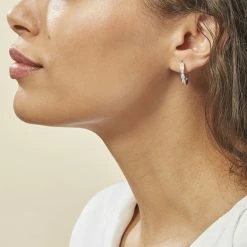 Histoire D'Or Créoles Calissa Argent Blanc Oxyde De Zirconium 11 Histoire D'Or Créoles Calissa Argent Blanc Oxyde De Zirconium -Boucles d'Oreilles Soldes FAOFBZW0KF model0