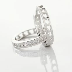 Histoire D'Or Créoles Calissa Argent Blanc Oxyde De Zirconium 9 Histoire D'Or Créoles Calissa Argent Blanc Oxyde De Zirconium -Boucles d'Oreilles Soldes FAOFBZW0KF view2