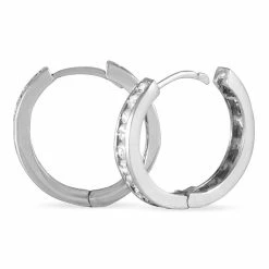 Histoire D'Or Créoles Calissa Argent Blanc Oxyde De Zirconium 10 Histoire D'Or Créoles Calissa Argent Blanc Oxyde De Zirconium -Boucles d'Oreilles Soldes FAOFBZW0KF view3