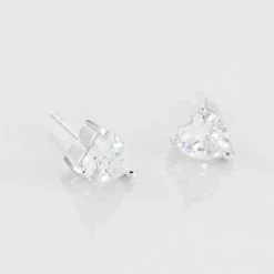 Histoire D'Or Boucles D'oreilles Puces Breana Argent Blanc Oxyde De Zirconium -Boucles d'Oreilles Soldes FAOFBZW0KV view2