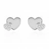 Histoire D'Or Boucles D'oreilles Puces Flamen Argent Blanc Oxyde De Zirconium -Boucles d'Oreilles Soldes FAOFBZW1M5 master