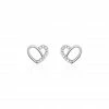 Histoire D'Or Boucles D'oreilles Puces Dorthea Argent Blanc Oxyde De Zirconium -Boucles d'Oreilles Soldes FAOFBZW1M6 master