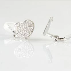 Histoire D'Or Boucles D'oreilles Puces Darwin Argent Blanc Oxyde -Boucles d'Oreilles Soldes FAOFBZW1PI view2