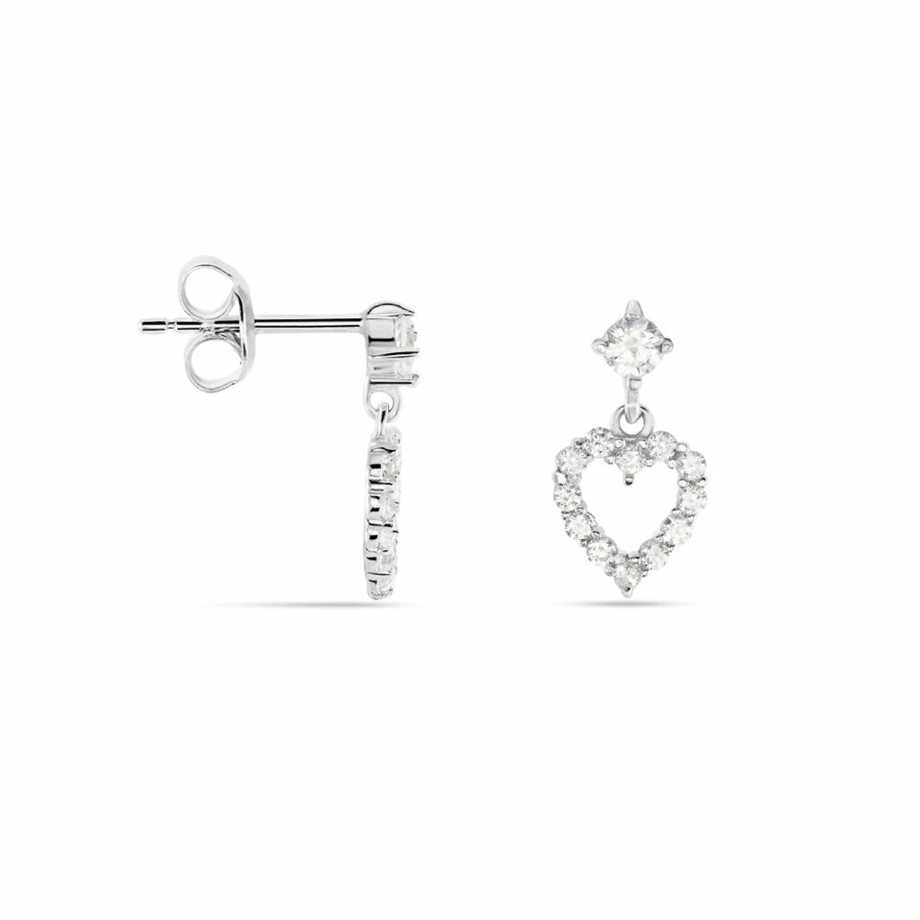 Histoire D'Or Boucles D'oreilles Puces Leherennus Argent Oxyde De Zirconium 4 Histoire D'Or Boucles D'oreilles Puces Leherennus Argent Oxyde De Zirconium – Image 2
